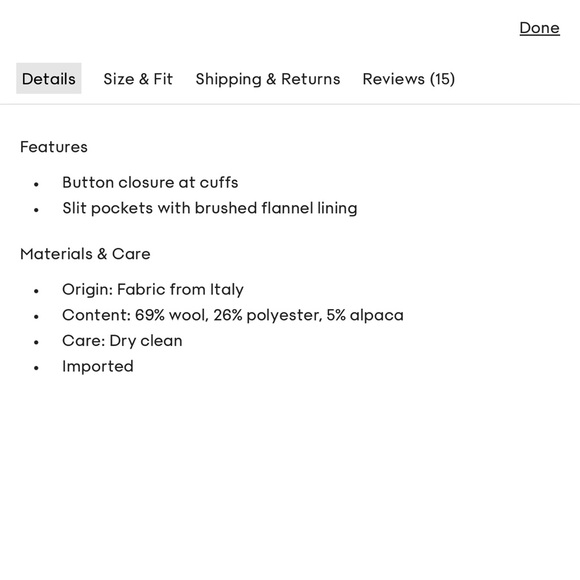 Aritzia Wilfred Ganna Jacket - Picture 11 of 11